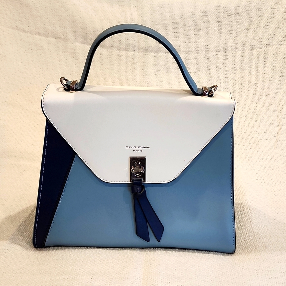 David Jones Paris Vegan Leather Handbag
